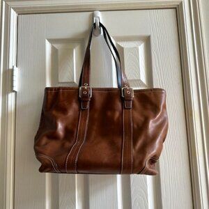 COACH LEATHER TOTE